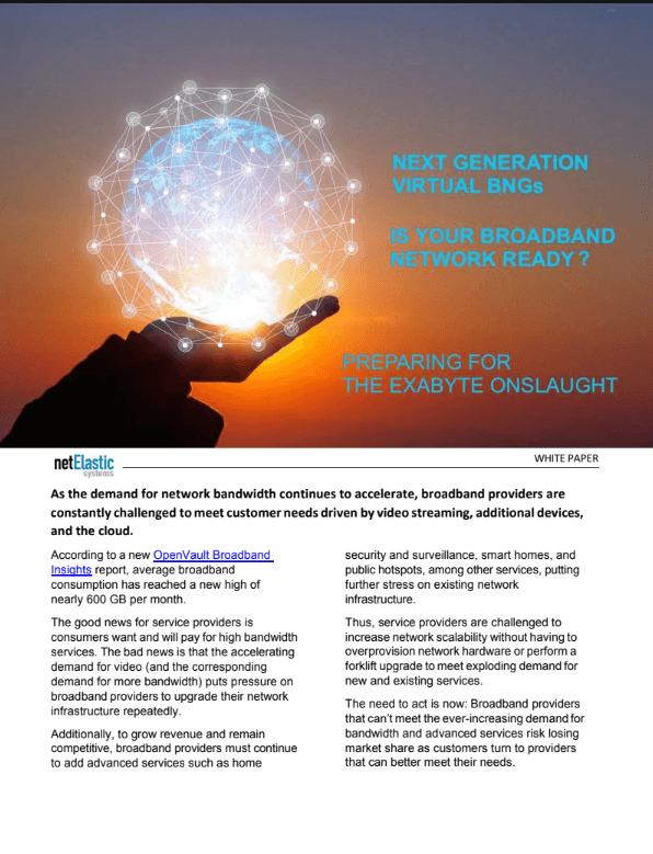 Next Generation Virtual BNGs – Is Your Broadband Network Ready?