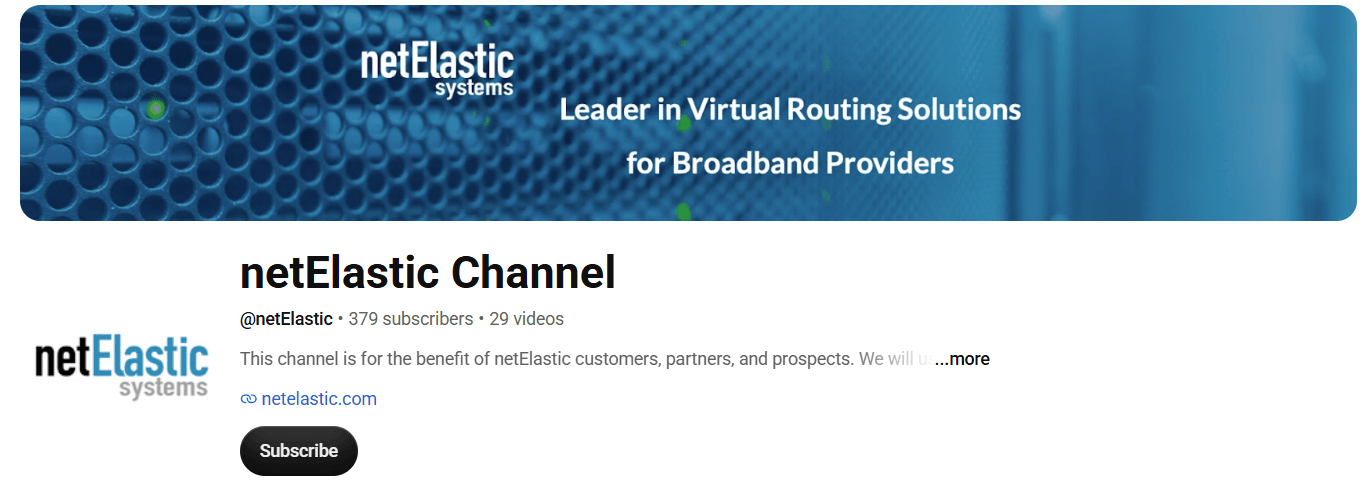 Check out our Youtube Channel!